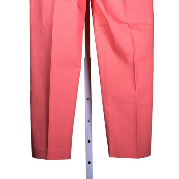 Talbots Women's Chino Pants Pink Stretch Straight Leg Signature Trousers Size 8 - Picture 8 of 8